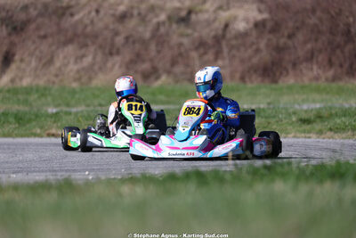Valentin AGUILLON — 28/02 & 01/03/2026 : 1ère manche du Championnat du Sud 2026 à Aigues-Vives (photos Stéphane Agnus) 2026 — karting