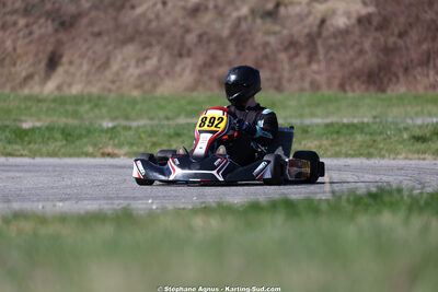 Julien BORSATO — 28/02 & 01/03/2026 : 1ère manche du Championnat du Sud 2026 à Aigues-Vives (photos Stéphane Agnus) 2026 — karting