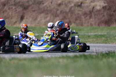 Killian OLIVIERI — 28/02 & 01/03/2026 : 1ère manche du Championnat du Sud 2026 à Aigues-Vives (photos Stéphane Agnus) 2026 — karting
