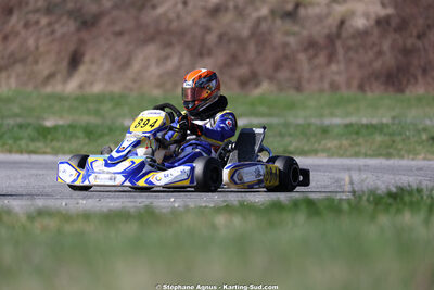 Thomas SUZANNE — 28/02 & 01/03/2026 : 1ère manche du Championnat du Sud 2026 à Aigues-Vives (photos Stéphane Agnus) 2026 — karting