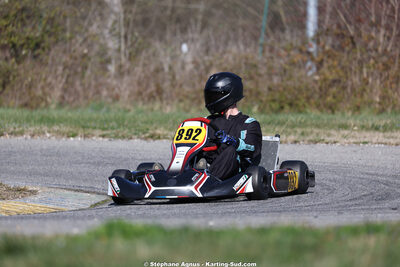 Julien BORSATO — 28/02 & 01/03/2026 : 1ère manche du Championnat du Sud 2026 à Aigues-Vives (photos Stéphane Agnus) 2026 — karting