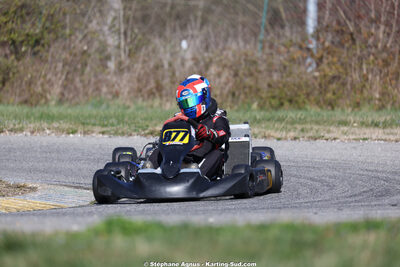 Mathieu FOURNIL — 28/02 & 01/03/2026 : 1ère manche du Championnat du Sud 2026 à Aigues-Vives (photos Stéphane Agnus) 2026 — karting