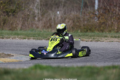 Guillaume RIGAL — 28/02 & 01/03/2026 : 1ère manche du Championnat du Sud 2026 à Aigues-Vives (photos Stéphane Agnus) 2026 — karting