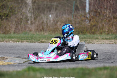 Frédéric HERICHER — 28/02 & 01/03/2026 : 1ère manche du Championnat du Sud 2026 à Aigues-Vives (photos Stéphane Agnus) 2026 — karting