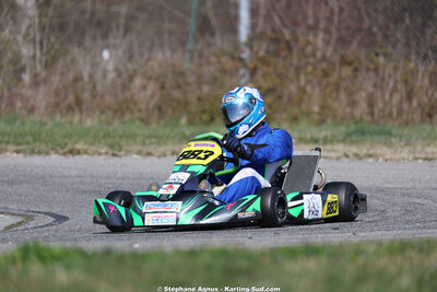 Laurent ALESSI — 28/02 & 01/03/2026 : 1ère manche du Championnat du Sud 2026 à Aigues-Vives (photos Stéphane Agnus) 2026 — karting