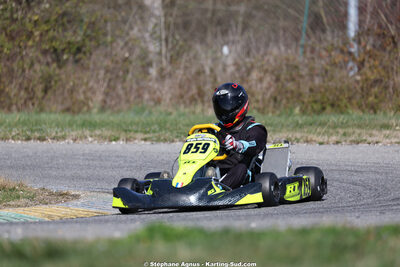 Virgile WATTERLOS — 28/02 & 01/03/2026 : 1ère manche du Championnat du Sud 2026 à Aigues-Vives (photos Stéphane Agnus) 2026 — karting