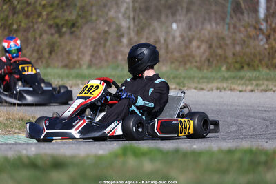 Julien BORSATO — 28/02 & 01/03/2026 : 1ère manche du Championnat du Sud 2026 à Aigues-Vives (photos Stéphane Agnus) 2026 — karting