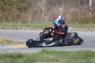 Mathieu FOURNIL — 28/02 & 01/03/2026 : 1ère manche du Championnat du Sud 2026 à Aigues-Vives (photos Stéphane Agnus) 2026 — karting