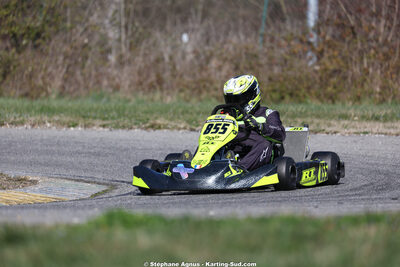 Guillaume RIGAL — 28/02 & 01/03/2026 : 1ère manche du Championnat du Sud 2026 à Aigues-Vives (photos Stéphane Agnus) 2026 — karting