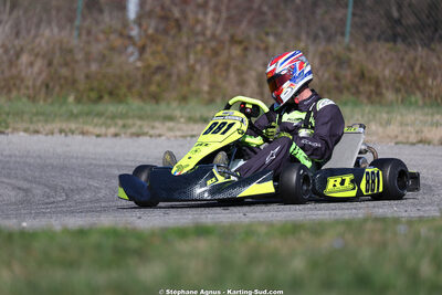 Gwenael ROSSIGNOL — 28/02 & 01/03/2026 : 1ère manche du Championnat du Sud 2026 à Aigues-Vives (photos Stéphane Agnus) 2026 — karting