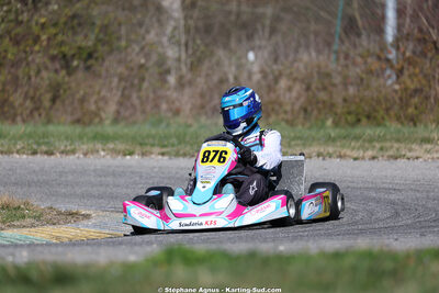 Frédéric HERICHER — 28/02 & 01/03/2026 : 1ère manche du Championnat du Sud 2026 à Aigues-Vives (photos Stéphane Agnus) 2026 — karting