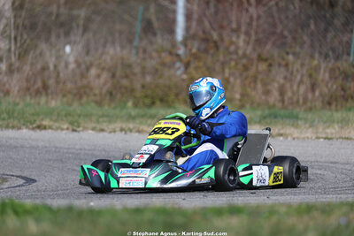 Laurent ALESSI — 28/02 & 01/03/2026 : 1ère manche du Championnat du Sud 2026 à Aigues-Vives (photos Stéphane Agnus) 2026 — karting