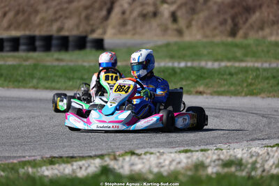 Valentin AGUILLON — 28/02 & 01/03/2026 : 1ère manche du Championnat du Sud 2026 à Aigues-Vives (photos Stéphane Agnus) 2026 — karting