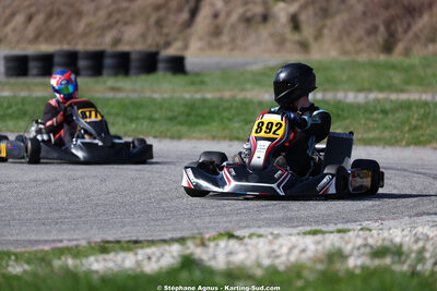 Julien BORSATO — 28/02 & 01/03/2026 : 1ère manche du Championnat du Sud 2026 à Aigues-Vives (photos Stéphane Agnus) 2026 — karting