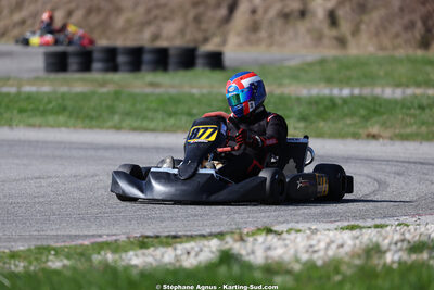 Mathieu FOURNIL — 28/02 & 01/03/2026 : 1ère manche du Championnat du Sud 2026 à Aigues-Vives (photos Stéphane Agnus) 2026 — karting