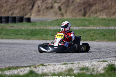 Nicolas GENIN — 28/02 & 01/03/2026 : 1ère manche du Championnat du Sud 2026 à Aigues-Vives (photos Stéphane Agnus) 2026 — karting