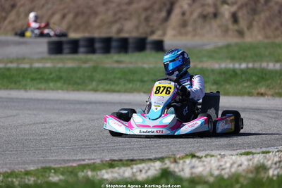 Frédéric HERICHER — 28/02 & 01/03/2026 : 1ère manche du Championnat du Sud 2026 à Aigues-Vives (photos Stéphane Agnus) 2026 — karting