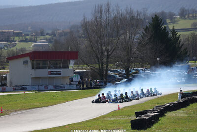 KA100 — 28/02 & 01/03/2026 : 1ère manche du Championnat du Sud 2026 à Aigues-Vives (photos Stéphane Agnus) 2026 — karting
