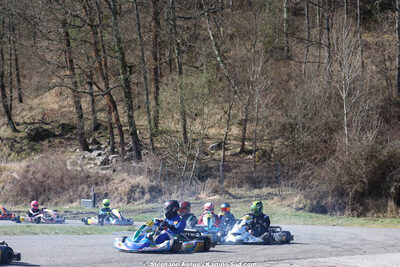 KA100 — 28/02 & 01/03/2026 : 1ère manche du Championnat du Sud 2026 à Aigues-Vives (photos Stéphane Agnus) 2026 — karting