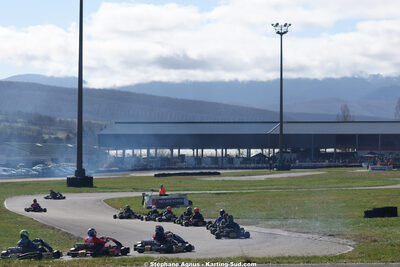 KA100 — 28/02 & 01/03/2026 : 1ère manche du Championnat du Sud 2026 à Aigues-Vives (photos Stéphane Agnus) 2026 — karting