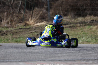 KA100 — 28/02 & 01/03/2026 : 1ère manche du Championnat du Sud 2026 à Aigues-Vives (photos Stéphane Agnus) 2026 — karting
