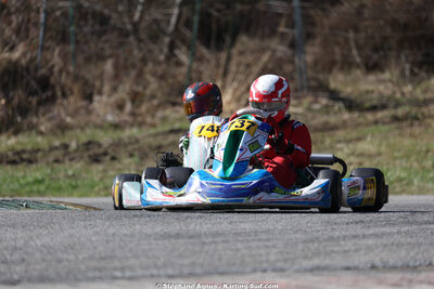 KA100 — 28/02 & 01/03/2026 : 1ère manche du Championnat du Sud 2026 à Aigues-Vives (photos Stéphane Agnus) 2026 — karting