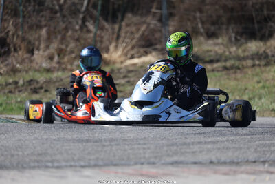 KA100 — 28/02 & 01/03/2026 : 1ère manche du Championnat du Sud 2026 à Aigues-Vives (photos Stéphane Agnus) 2026 — karting