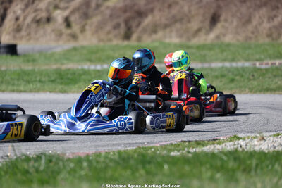 KA100 — 28/02 & 01/03/2026 : 1ère manche du Championnat du Sud 2026 à Aigues-Vives (photos Stéphane Agnus) 2026 — karting