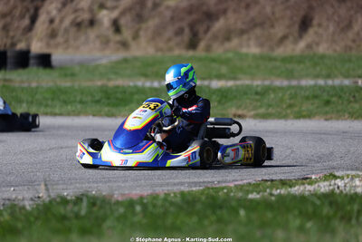KA100 — 28/02 & 01/03/2026 : 1ère manche du Championnat du Sud 2026 à Aigues-Vives (photos Stéphane Agnus) 2026 — karting
