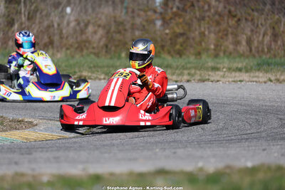 KA100 — 28/02 & 01/03/2026 : 1ère manche du Championnat du Sud 2026 à Aigues-Vives (photos Stéphane Agnus) 2026 — karting