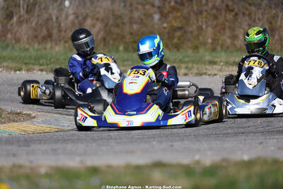 KA100 — 28/02 & 01/03/2026 : 1ère manche du Championnat du Sud 2026 à Aigues-Vives (photos Stéphane Agnus) 2026 — karting