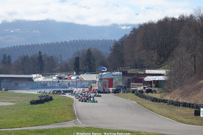 KA100 — 28/02 & 01/03/2026 : 1ère manche du Championnat du Sud 2026 à Aigues-Vives (photos Stéphane Agnus) 2026 — karting
