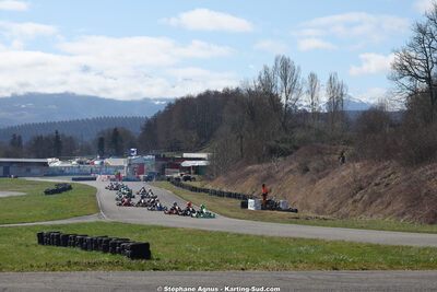 KA100 — 28/02 & 01/03/2026 : 1ère manche du Championnat du Sud 2026 à Aigues-Vives (photos Stéphane Agnus) 2026 — karting