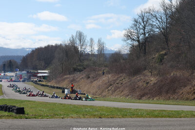 KA100 — 28/02 & 01/03/2026 : 1ère manche du Championnat du Sud 2026 à Aigues-Vives (photos Stéphane Agnus) 2026 — karting