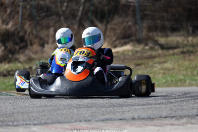 KA100 — 28/02 & 01/03/2026 : 1ère manche du Championnat du Sud 2026 à Aigues-Vives (photos Stéphane Agnus) 2026 — karting