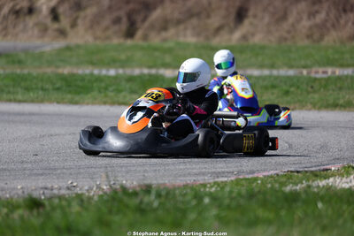 KA100 — 28/02 & 01/03/2026 : 1ère manche du Championnat du Sud 2026 à Aigues-Vives (photos Stéphane Agnus) 2026 — karting