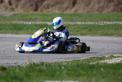KA100 — 28/02 & 01/03/2026 : 1ère manche du Championnat du Sud 2026 à Aigues-Vives (photos Stéphane Agnus) 2026 — karting
