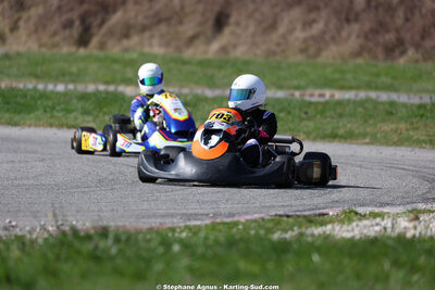 KA100 — 28/02 & 01/03/2026 : 1ère manche du Championnat du Sud 2026 à Aigues-Vives (photos Stéphane Agnus) 2026 — karting