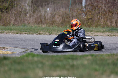 KA100 — 28/02 & 01/03/2026 : 1ère manche du Championnat du Sud 2026 à Aigues-Vives (photos Stéphane Agnus) 2026 — karting