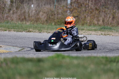 KA100 — 28/02 & 01/03/2026 : 1ère manche du Championnat du Sud 2026 à Aigues-Vives (photos Stéphane Agnus) 2026 — karting