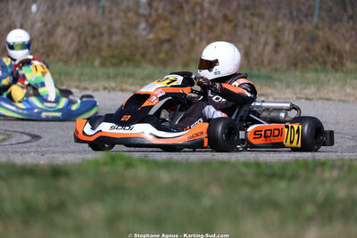 KA100 — 28/02 & 01/03/2026 : 1ère manche du Championnat du Sud 2026 à Aigues-Vives (photos Stéphane Agnus) 2026 — karting