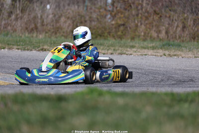 KA100 — 28/02 & 01/03/2026 : 1ère manche du Championnat du Sud 2026 à Aigues-Vives (photos Stéphane Agnus) 2026 — karting