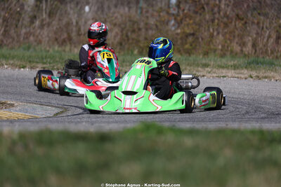 KA100 — 28/02 & 01/03/2026 : 1ère manche du Championnat du Sud 2026 à Aigues-Vives (photos Stéphane Agnus) 2026 — karting