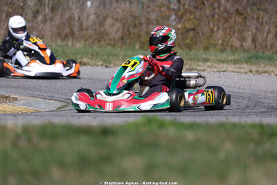 KA100 — 28/02 & 01/03/2026 : 1ère manche du Championnat du Sud 2026 à Aigues-Vives (photos Stéphane Agnus) 2026 — karting