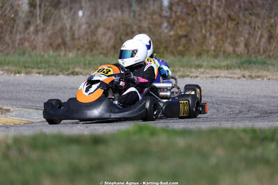 KA100 — 28/02 & 01/03/2026 : 1ère manche du Championnat du Sud 2026 à Aigues-Vives (photos Stéphane Agnus) 2026 — karting