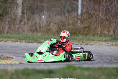 KA100 — 28/02 & 01/03/2026 : 1ère manche du Championnat du Sud 2026 à Aigues-Vives (photos Stéphane Agnus) 2026 — karting