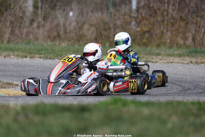 KA100 — 28/02 & 01/03/2026 : 1ère manche du Championnat du Sud 2026 à Aigues-Vives (photos Stéphane Agnus) 2026 — karting