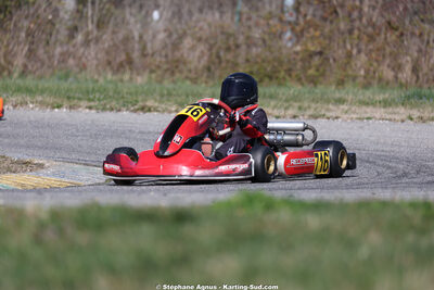 KA100 — 28/02 & 01/03/2026 : 1ère manche du Championnat du Sud 2026 à Aigues-Vives (photos Stéphane Agnus) 2026 — karting