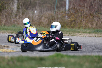 KA100 — 28/02 & 01/03/2026 : 1ère manche du Championnat du Sud 2026 à Aigues-Vives (photos Stéphane Agnus) 2026 — karting