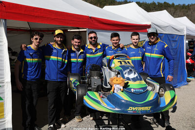Jonathan Włoszczyński, Rémy MESPOULEDE — 28/02 & 01/03/2026 : 1ère manche du Championnat du Sud 2026 à Aigues-Vives (photos Stéphane Agnus) 2026 — karting